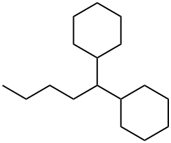 1,1'-Pentylidenebiscyclohexane Struktur