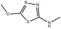 1,3,4-Thiadiazol-2-amine,  5-methoxy-N-methyl- Struktur