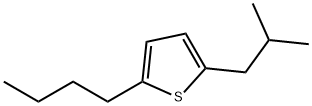 2-Butyl-5-isobutylthiophene Struktur