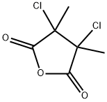 3,4-Dichloro-3,4-dihydro-3,4-dimethyl-2,5-furandione Struktur