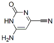 4-Pyrimidinecarbonitrile, 6-amino-1,2-dihydro-2-oxo- (9CI) Struktur