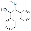 N-methyl-1,2-diphenylethanolamine Struktur