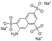 trisodium 7-aminonaphthalene-1,3,6-trisulphonate       Struktur