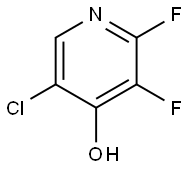 4-Pyridinol,  5-chloro-2,3-difluoro- Struktur