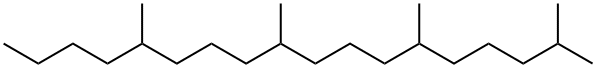 2,6,10,14-TETRAMETHYLOCTADECANE Struktur