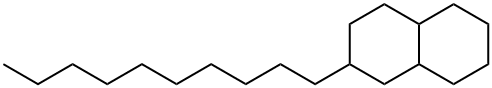 2-Decyldecahydronaphthalene Struktur