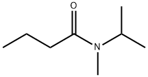 N-Methyl-N-(1-methylethyl)butanamide Struktur