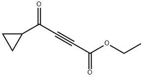 4-Cyclopropyl-4-oxo-2-butynoic acid ethyl ester Struktur