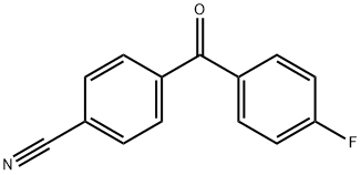 4-[(4-Fluorophenyl)carbonyl]benzonitrile Struktur