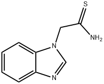 1H-Benzimidazole-1-ethanethioamide(9CI) Struktur