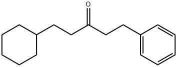 1-Phenyl-5-cyclohexyl-3-pentanone Struktur