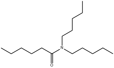 N,N-Dipentylhexanamide Struktur