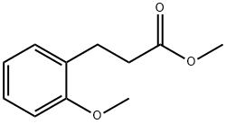 2-Methoxyhydrocinnamic acid methyl ester Struktur