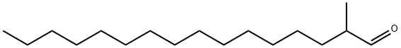 2-Methylhexadecanal Struktur