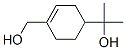 4-(2-hydroxy-2-propyl)cyclohexene-1-methanol Struktur