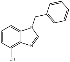 1-Benzyl-1H-benzimidazol-4-ol Struktur