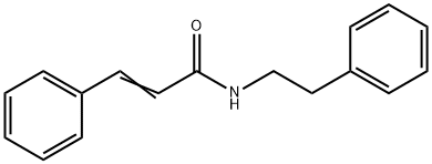 N-Phenethyl-3-phenylpropeneamide Struktur