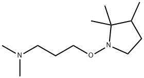 N,N-Dimethyl-3-[(2,2,3-trimethylpyrrolidin-1-yl)oxy]-1-propanamine Struktur