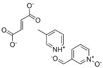 bis(3-methylpyridinium) fumarate 1,1'-dioxide Struktur