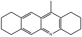 1,2,3,4,7,8,9,10-Octahydro-12-methylbenz[b]acridine Struktur