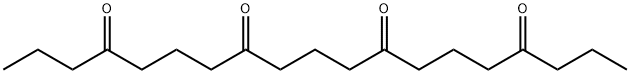 4,8,12,16-Nonadecanetetrone Struktur