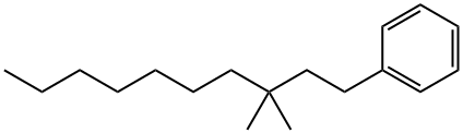 (3,3-Dimethyldecyl)benzene Struktur