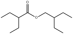 2-ethylbutyl 2-ethylbutyrate Struktur