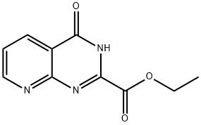 Ethyl 4-oxo-3,4-dihydropyrido[2,3-d]pyrimidine-2-carboxylate Struktur