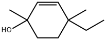 2-Cyclohexen-1-ol, 4-ethyl-1, 4-dim Struktur