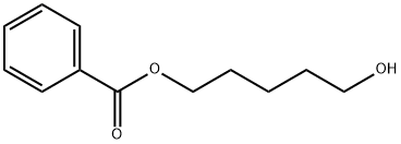 5-Hydroxypentyl benzoate Struktur