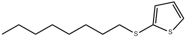 2-(Octylthio)thiophene Struktur