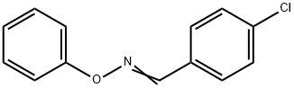 4-Chlorobenzaldehyde O-phenyl oxime Struktur