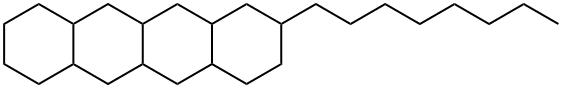 Octadecahydro-2-octylnaphthacene Struktur