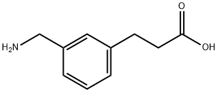 3-[3-(AMinoMethyl)phenyl]propionic acid Monohydrate, 98% Struktur