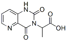 Pyrido[3,2-d]pyrimidine-3(2H)-acetic  acid,  1,4-dihydro--alpha--methyl-2,4-dioxo- Struktur