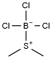 BORON TRICHLORIDE-METHYL SULFIDE COMPLEX Struktur