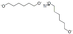 titanium bis(hexane-1,6-diolate) Struktur