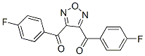 3,4-Furazandiylbis[(4-fluorophenyl)methanone] Struktur