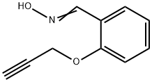 2-(2-PROPYNYLOXY)BENZENECARBALDEHYDE OXIME Struktur