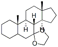 Androstan-7-one ethylene acetal Struktur