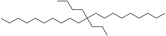 10-Butyl-10-propylicosane Struktur