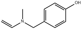 Phenol, 4-[(ethenylmethylamino)methyl]- (9CI) Struktur