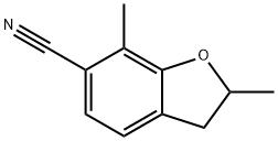 2,3-Dihydro-6-chloro-2,7-dimethylbenzofuran Struktur