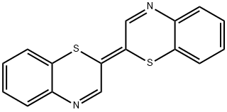 2-[(2E)-2H-1,4-Benzothiazin-2-ylidene]-2H-1,4-benzothiazine Struktur