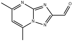 [1,2,4]Triazolo[1,5-a]pyriMidine-2-carboxaldehyde, 5,7-diMethyl- Struktur