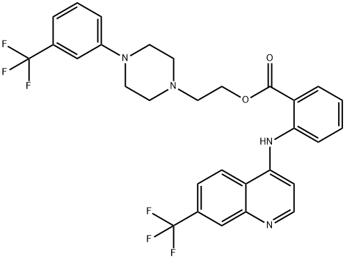 Antrafenine Struktur