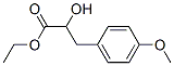 2-HYDROXY-3-(4-METHOXY-PHENYL)-PROPIONIC ACID ETHYL ESTER Struktur