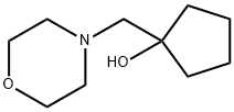 Cyclopentanol, 1-(4-morpholinylmethyl)- (9CI) Struktur