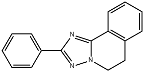 5,6-Dihydro-2-phenyl-s-triazolo[5,1-a]isoquinoline Struktur