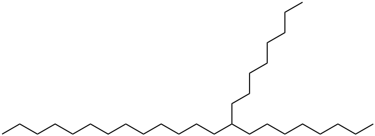 9-Octyldocosane. Struktur